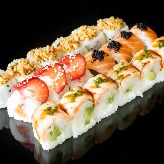 Uramaki e sem alga variado 19 peças